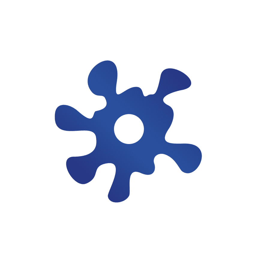 Ventillochaufkleber re:flex blue