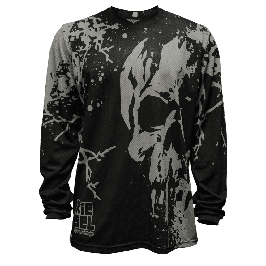Gravity MTB Long Sleeve Jersey – Skull Design