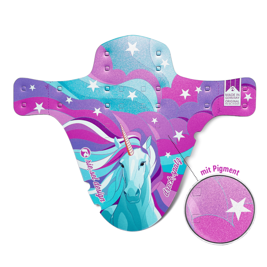 Mudguard Kids dreck:spatz - Design unicorn
