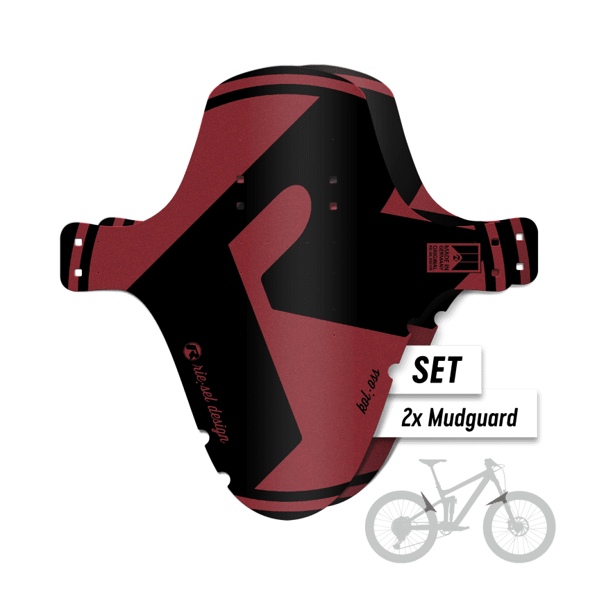 Mudguard Set MTB – Design berry