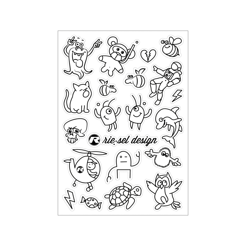 sticker:kit doodle