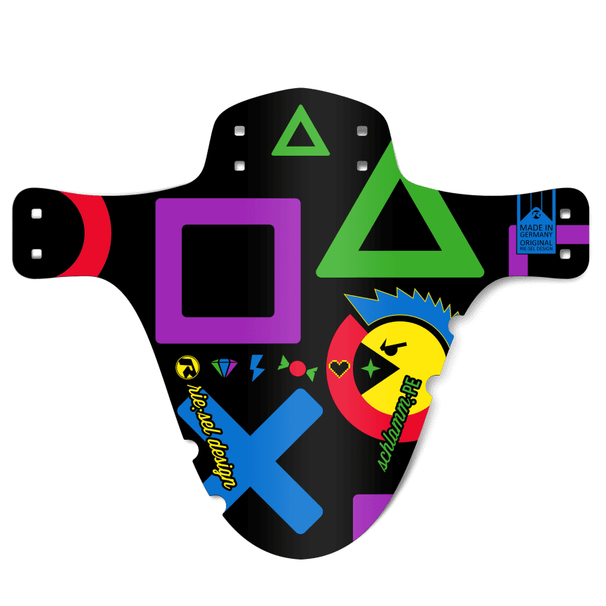 Mudguard MTB schlamm:PE - Design gaming