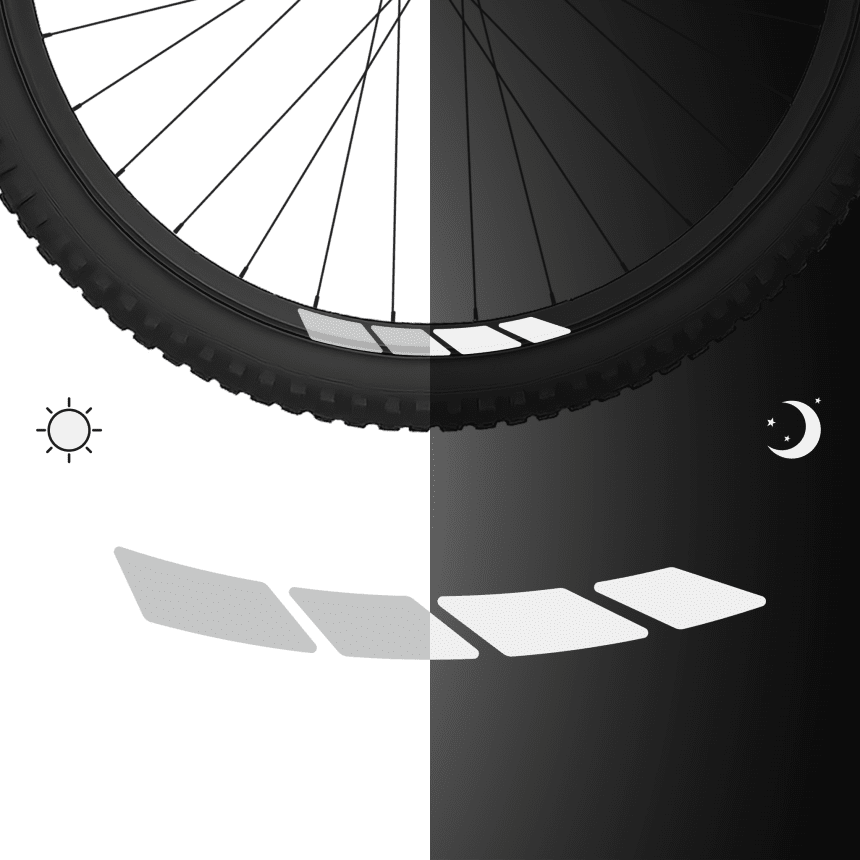 rim stickers re:flex silver