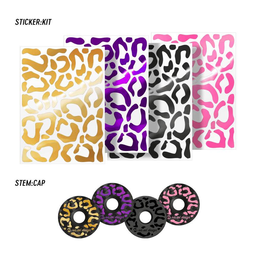 Bundle stem:cap & sticker:kit