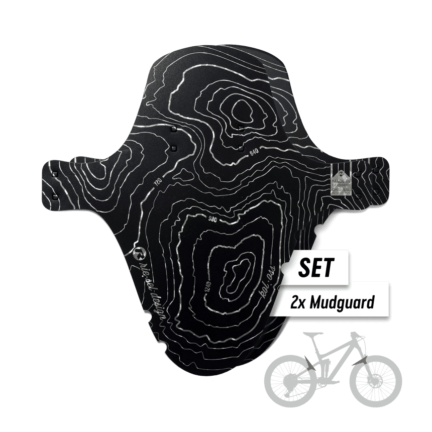 Mudguard Set MTB – Design höhenlinien