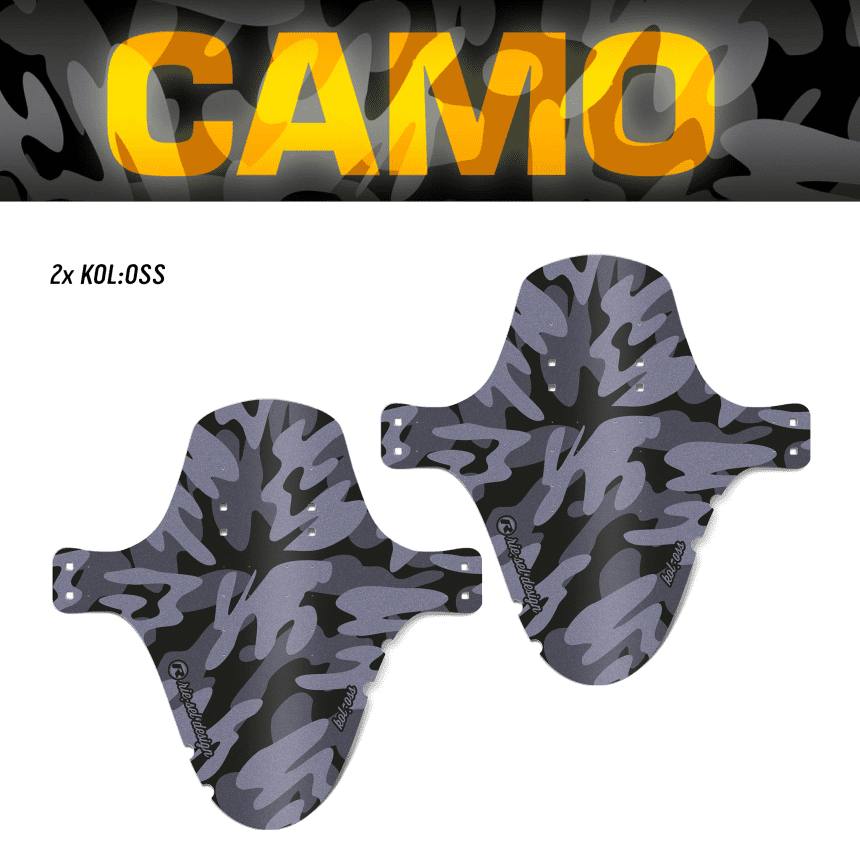 Mudguard Set MTB kol:oss & kol:oss - Design camo mk II
