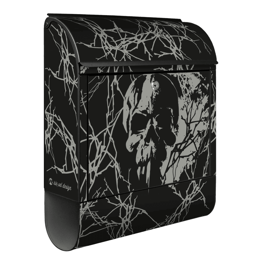 mailbox skull