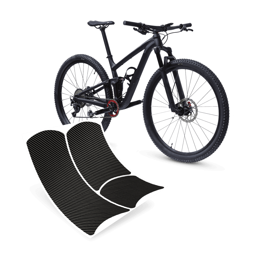 Oberrohrschutz top:guard - carbon optic black