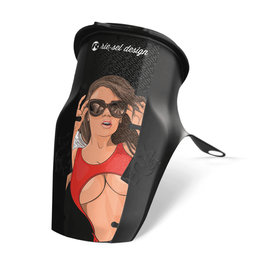 Aufkleber für festes Schutzblech fox:coat girl bella