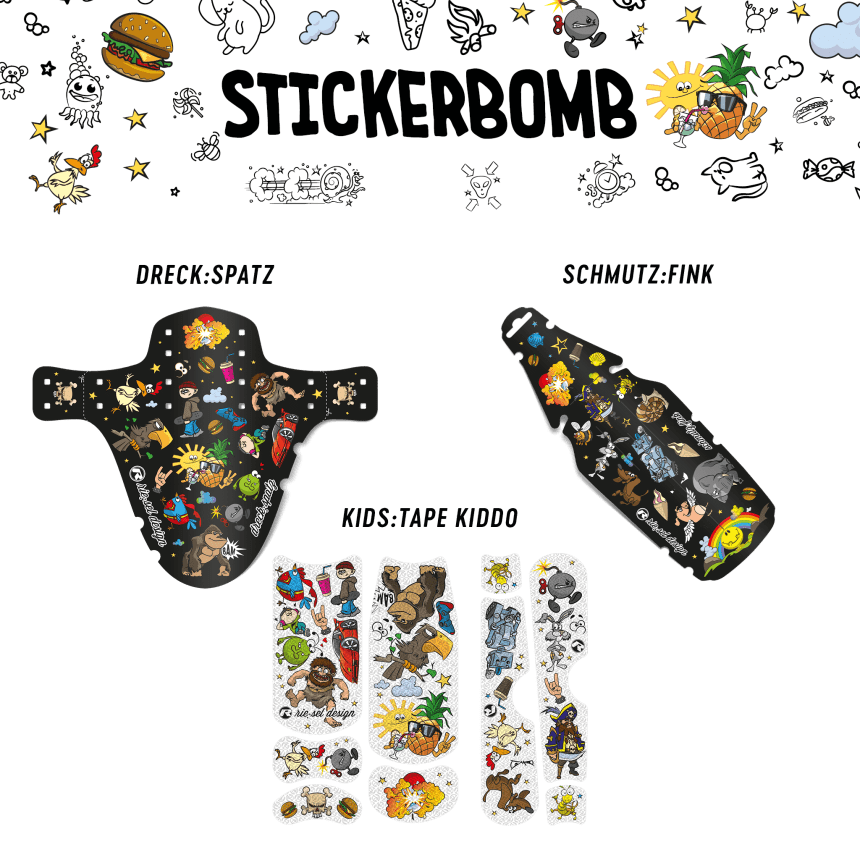 Bundle Kiddo stickerbomb