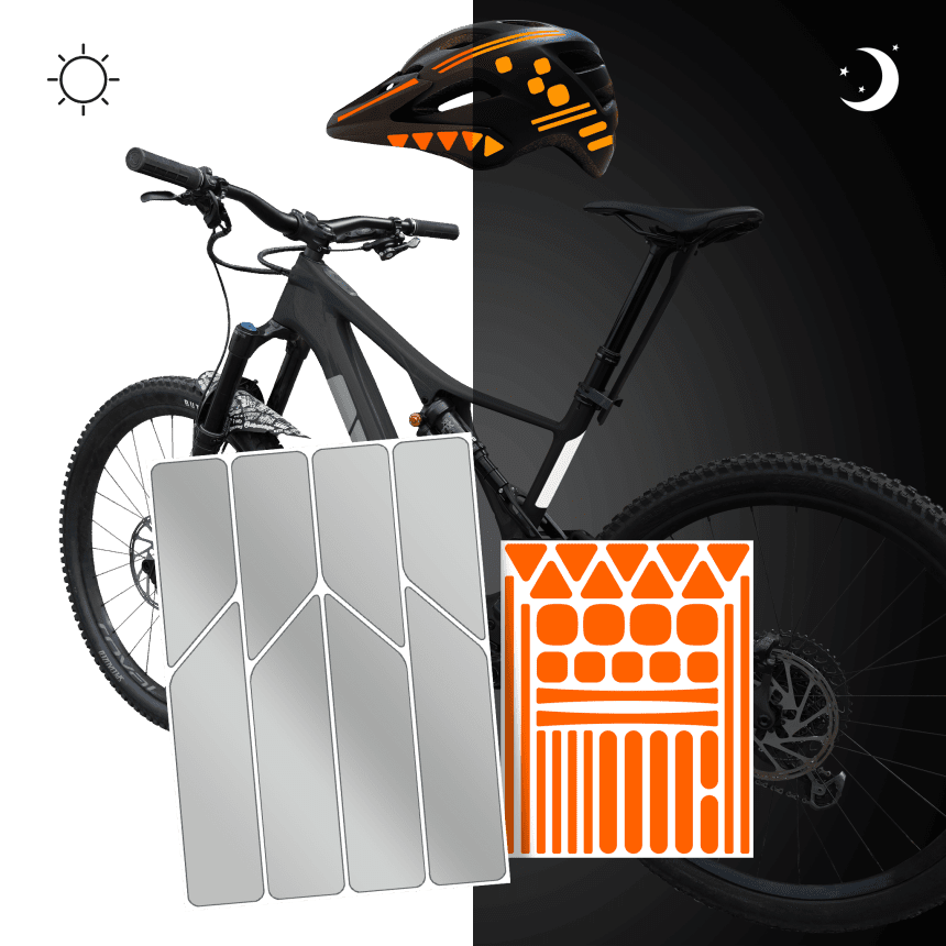 Bundle orange/silver