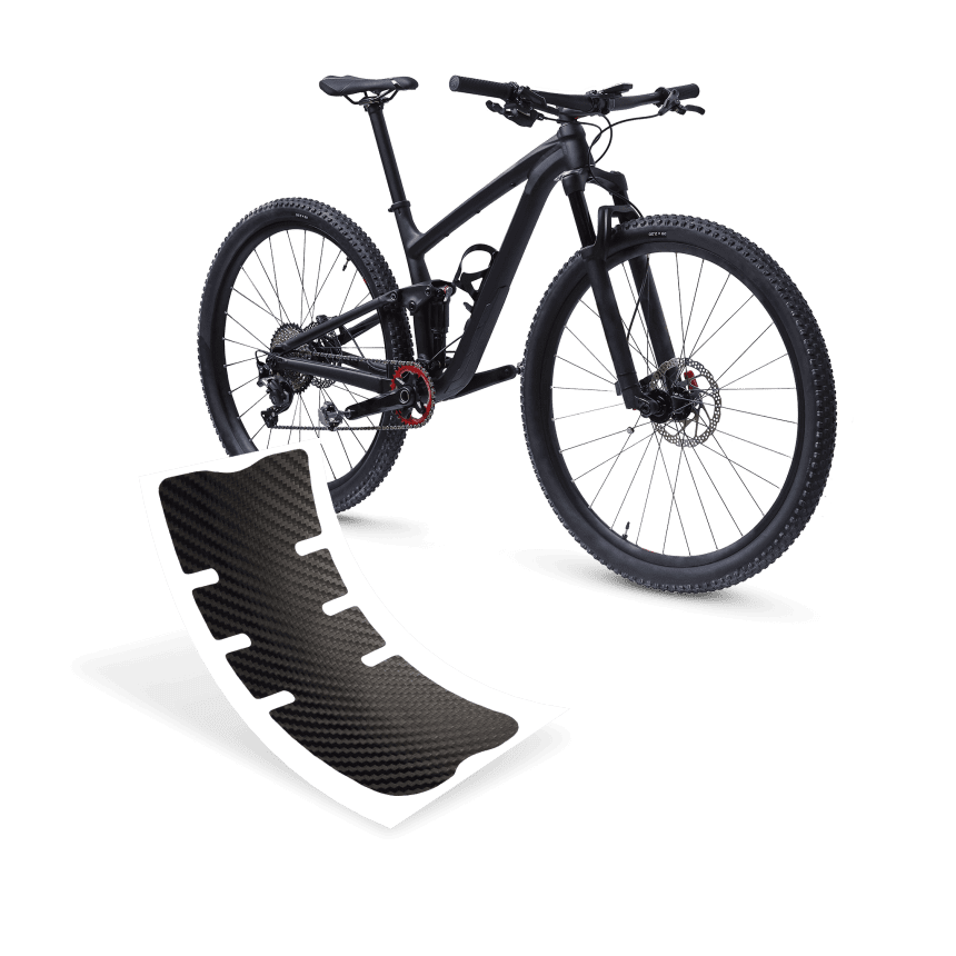 Schutzfolie Kurbel crank:guard carbon optic black