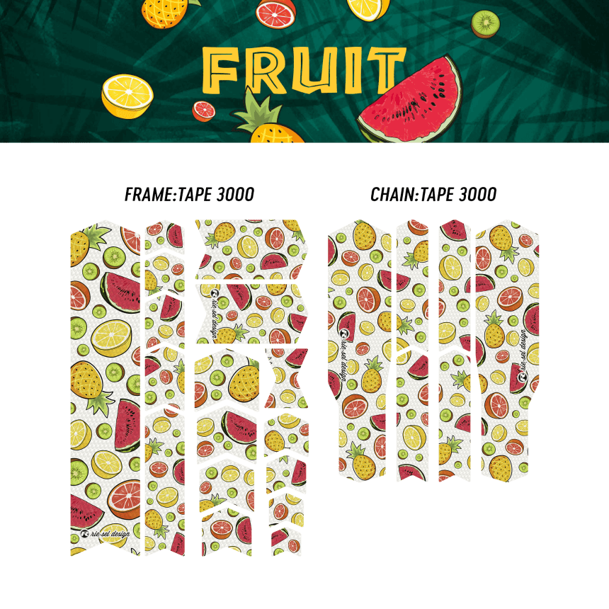 Bundle fruit frame/chain
