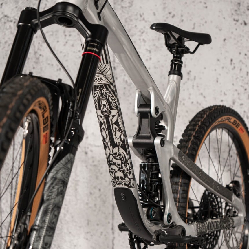 Rahmenschutzfolie für Fahrrad & MTB frame:TAPE 3000 – Design illuminati