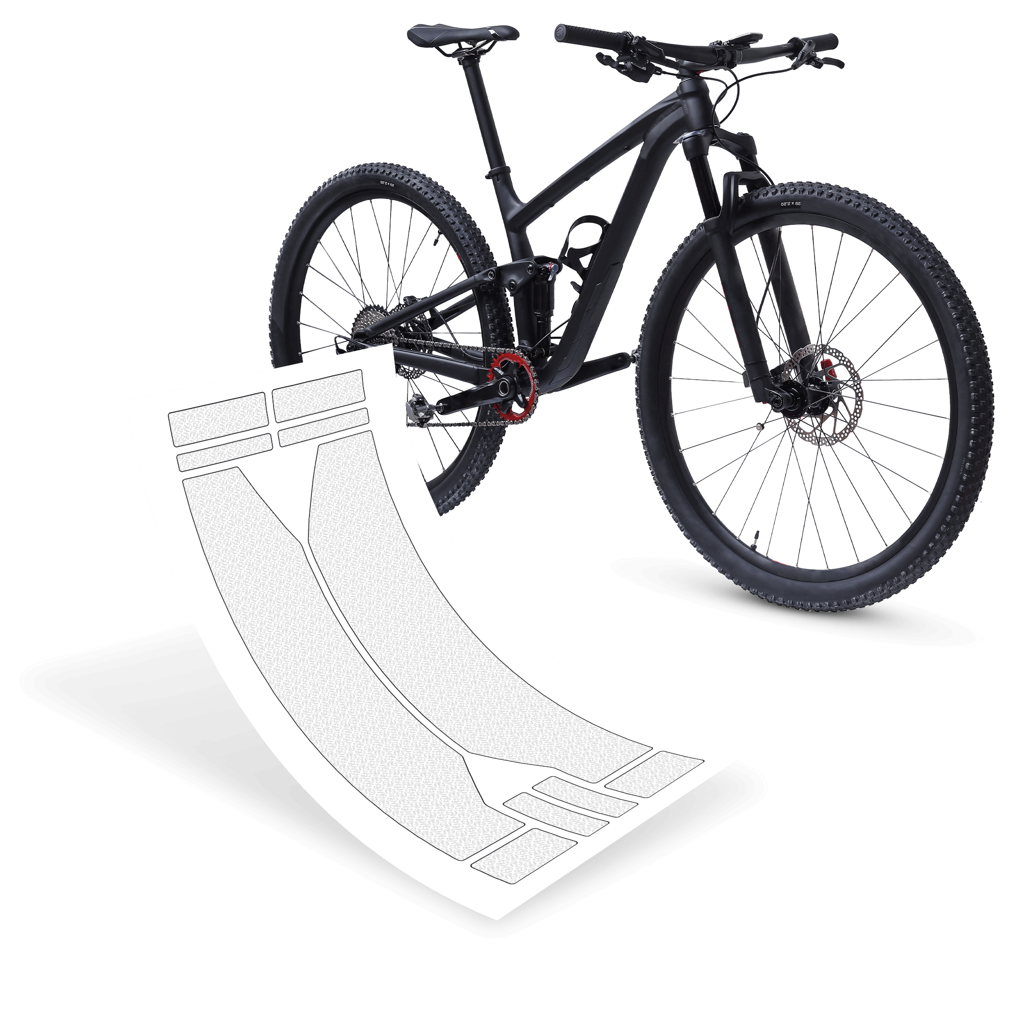 frame protector fork:guard clear rie:sel design