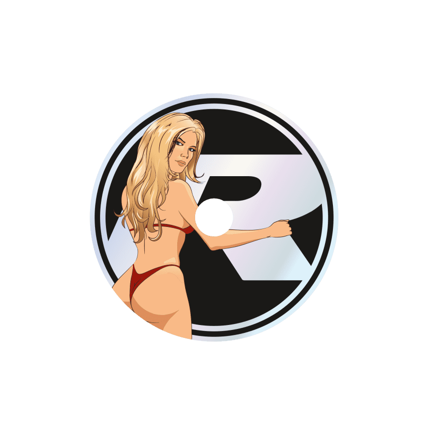 Ventillochaufkleber pam