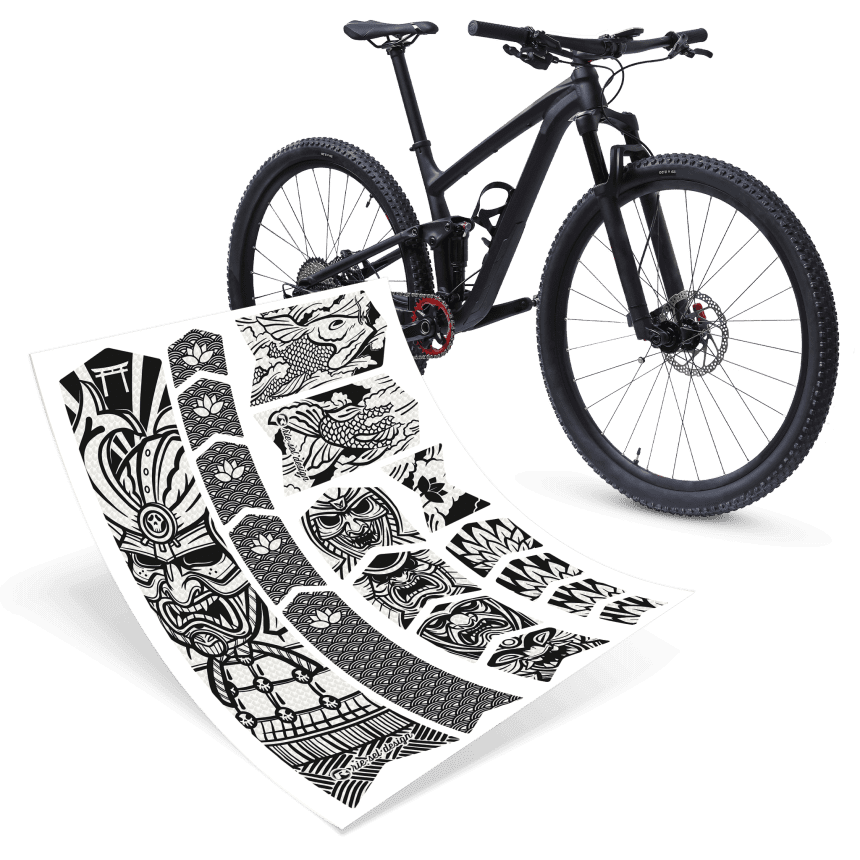 Rahmenschutzfolie für Fahrrad & MTB frame:TAPE 3000 – Design japan