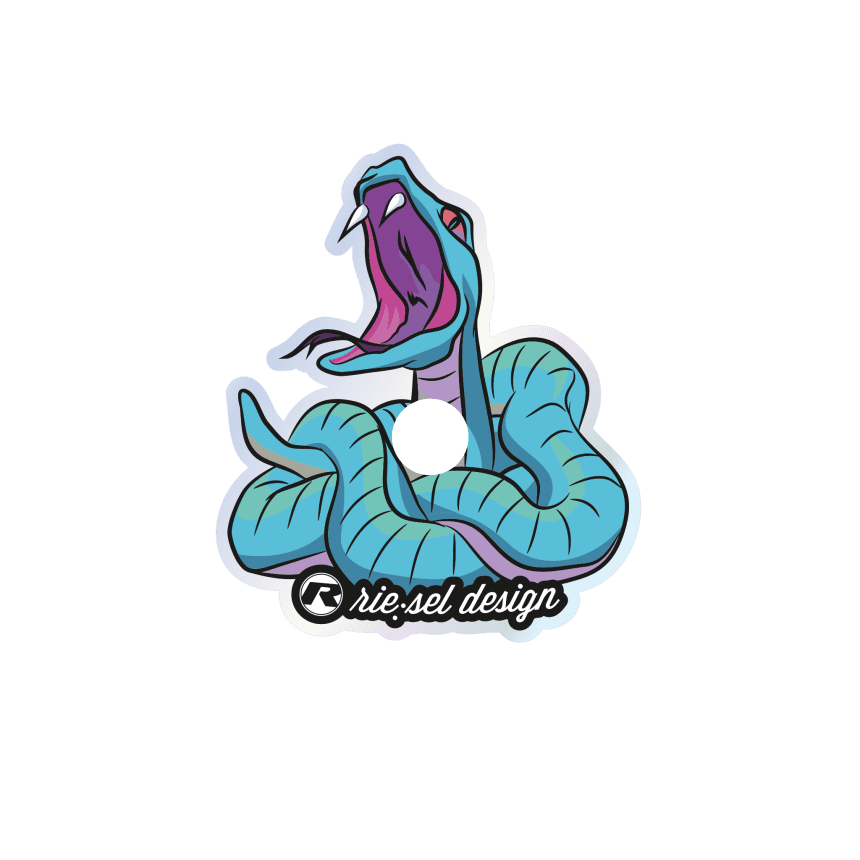 Ventillochaufkleber viper