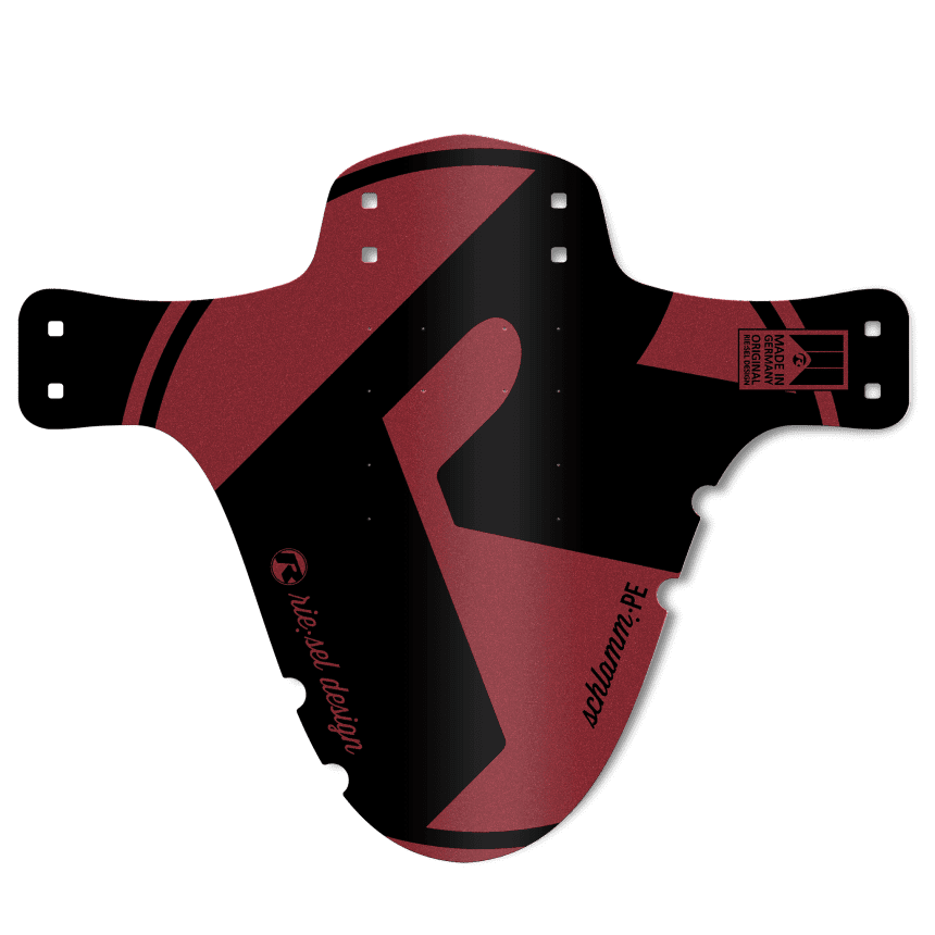 Mudguard MTB schlamm:PE - Design berry