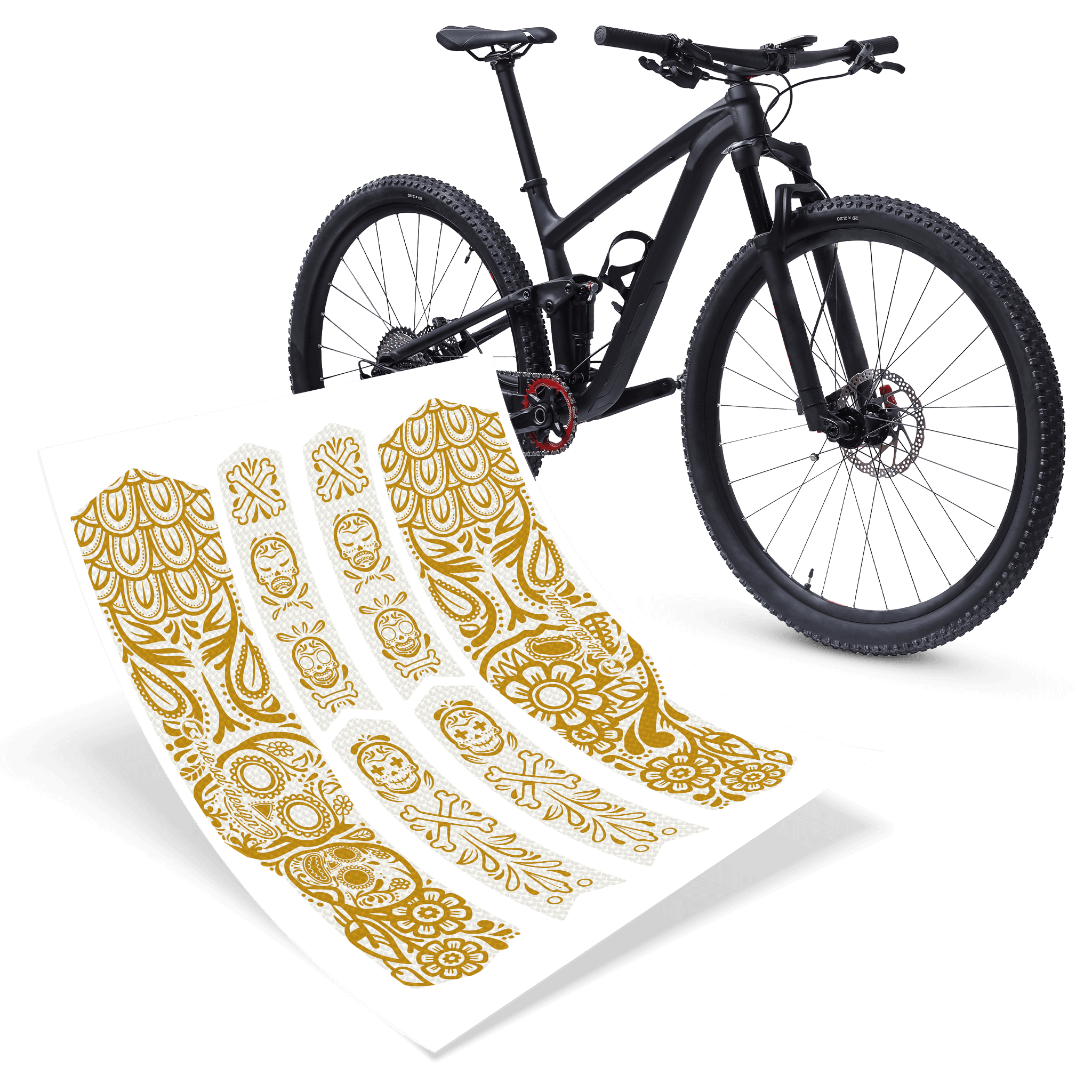 その他 NATAL DESIGN - NATAL DESIGN Kompression Koorer camo frame protector chain:TAPE 3000 los muertos gold | rie:sel