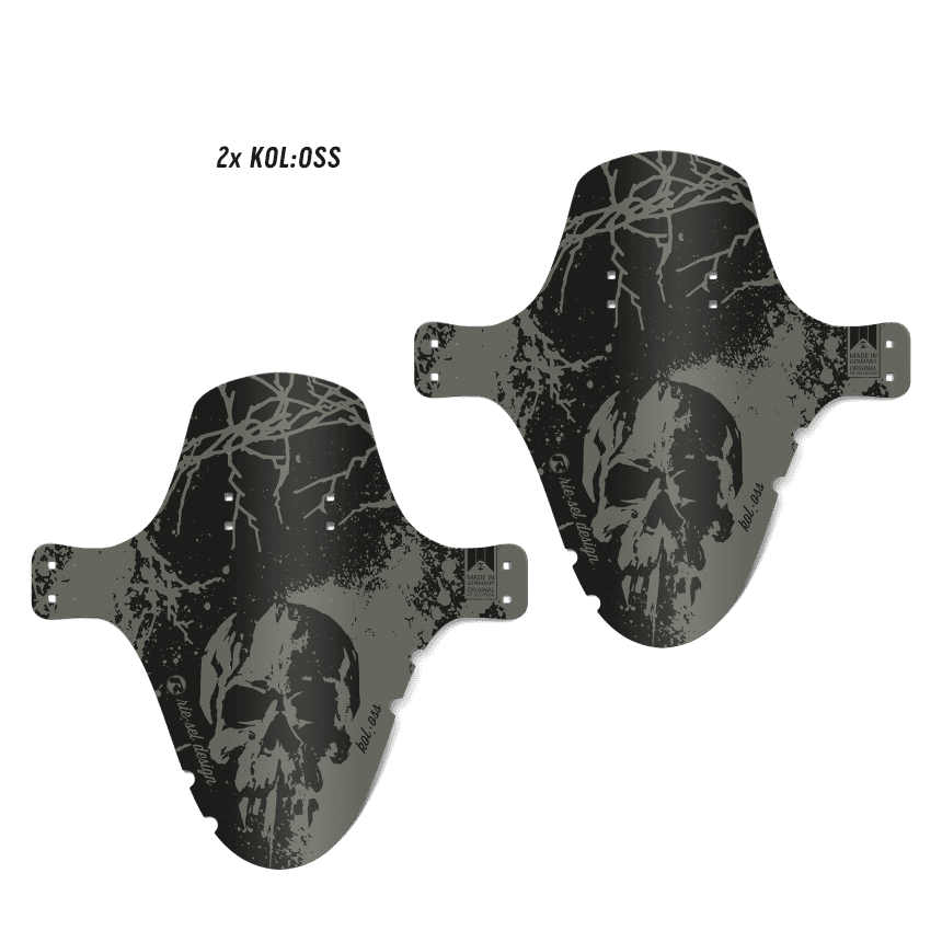 Mudguard Set MTB kol:oss & kol:oss – Design skull