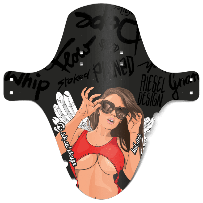 Mudguard MTB kol:oss - Design girl bella