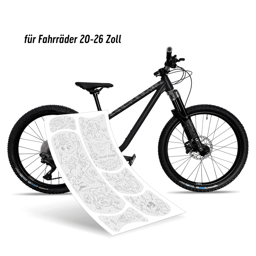 Rahmenschutz kids:tape youngstar doodle white