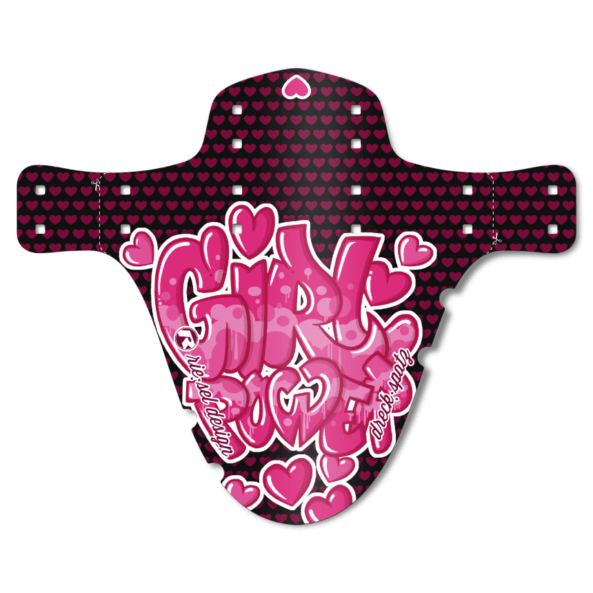 Mudguard Kids dreck:spatz - Design power girl