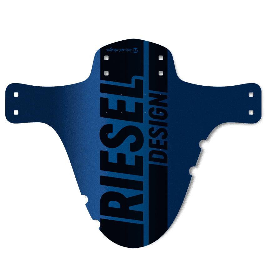 Mudguard MTB schlamm:PE - Design cobalt-black