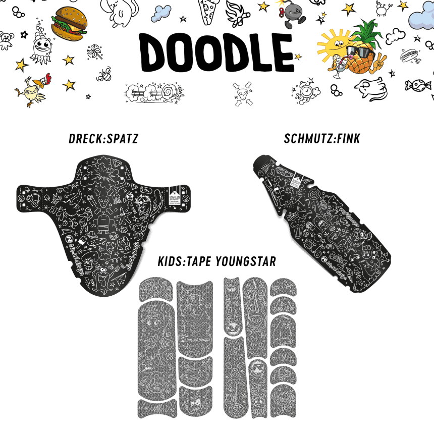 Bundle Youngstar doodle white