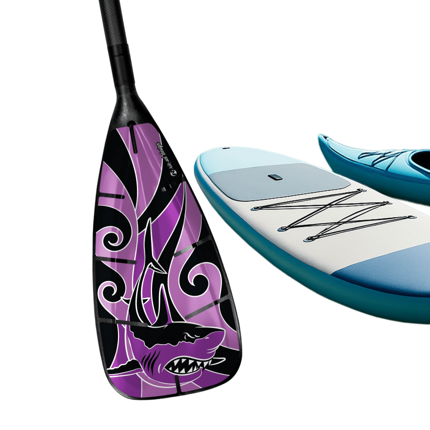 Set paddle:cover shark