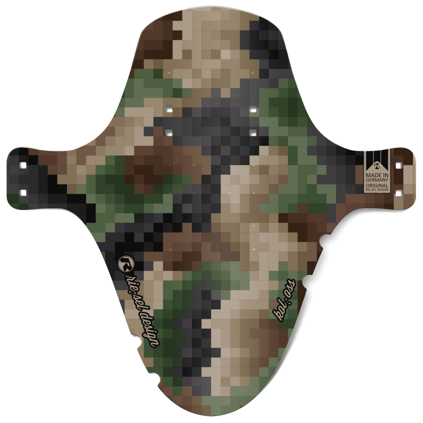 Mudguard MTB kol:oss - Design pixel camo