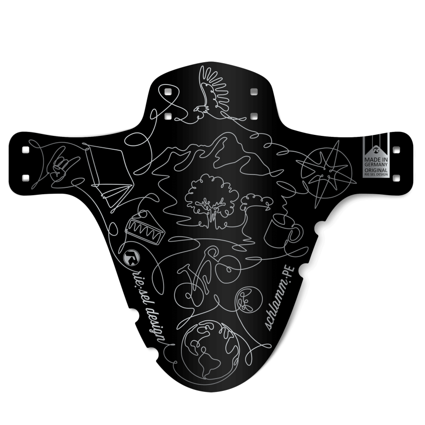 Mudguard MTB schlamm:PE - Design journey