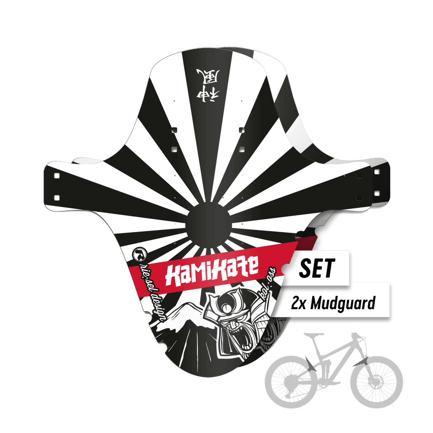 Mudguard Set MTB – Design kamikaze