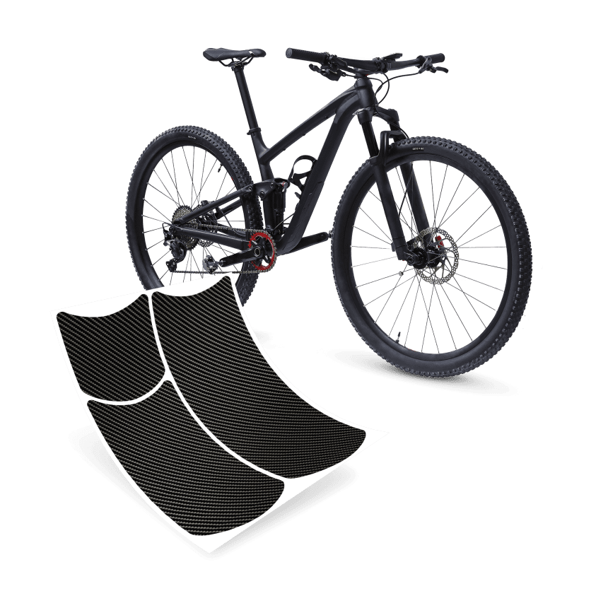 Unterrohrschutz down:guard - carbon optic black