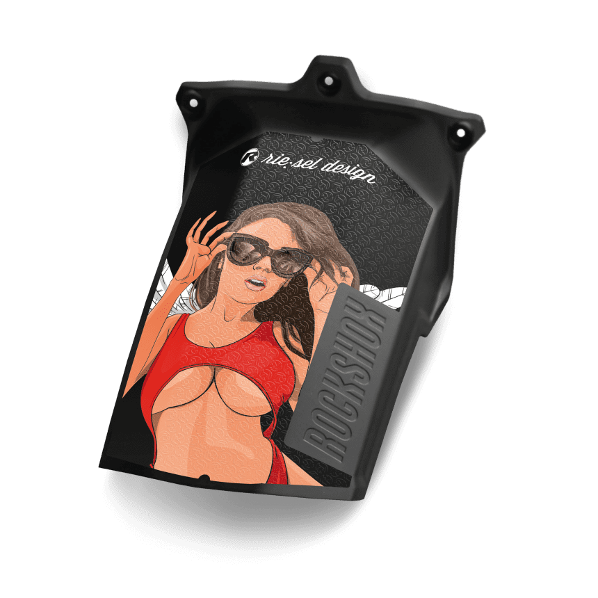 Aufkleber für festes Schutzblech roxy:coat girl bella