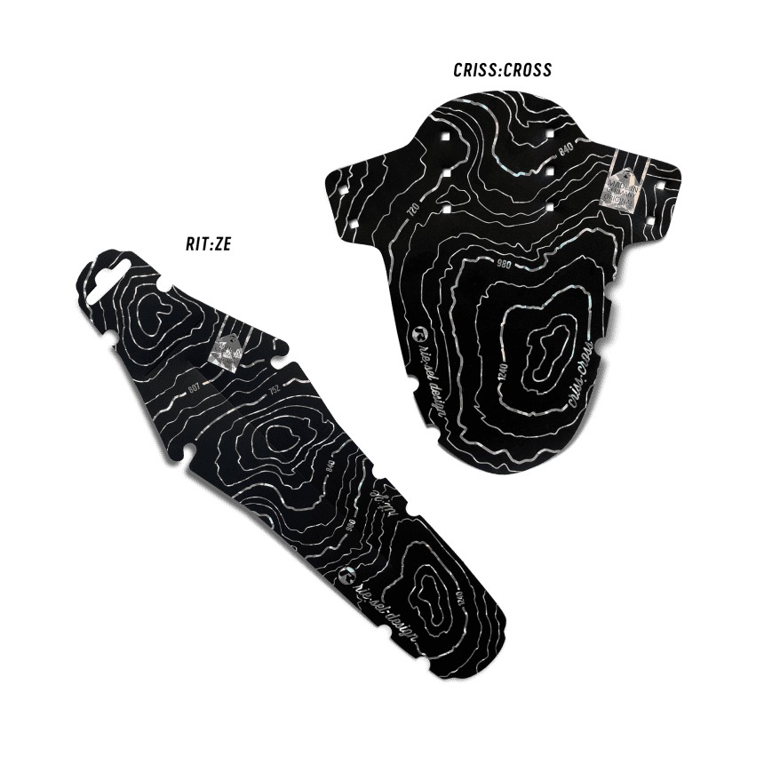 Mudguard Set Gravel - Design höhenlinien