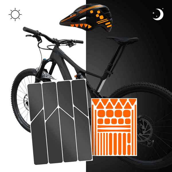 Epic Modz Personalisierbare Fahrradaufkleber – 2x Vinyl, Für Kinderfahrräder & Trikes