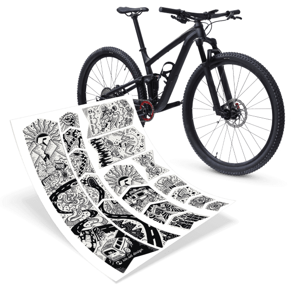 Schutzfolien Fahrradzubehr MTB  Lack- & Rahmenschutz frs Fahrrad |  rie:sel design