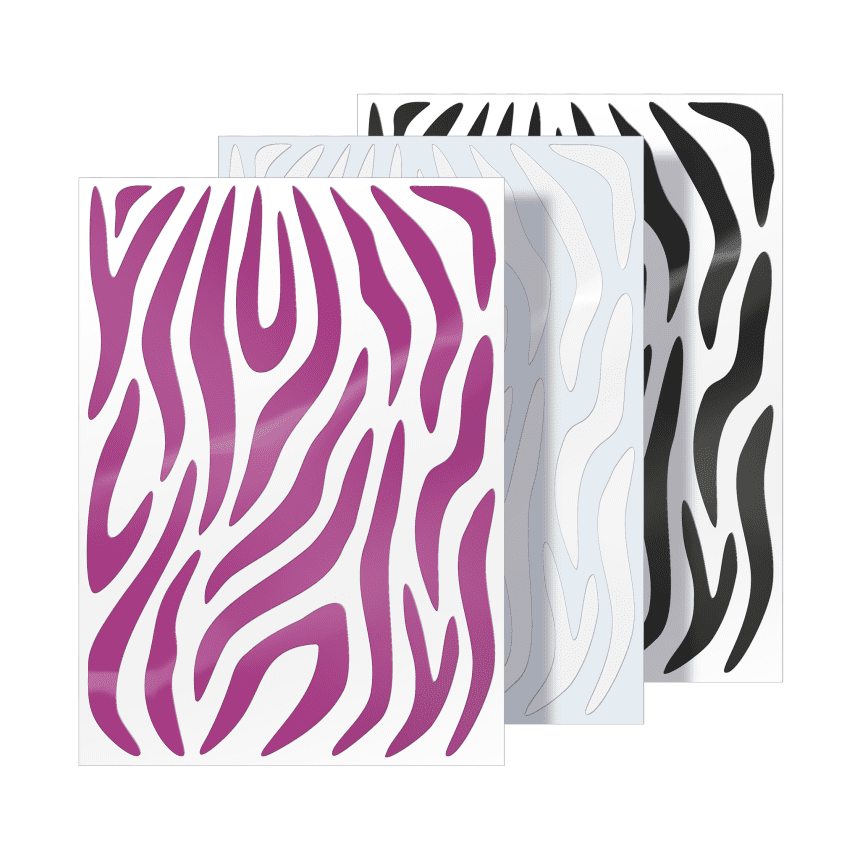 sticker:kit zebra