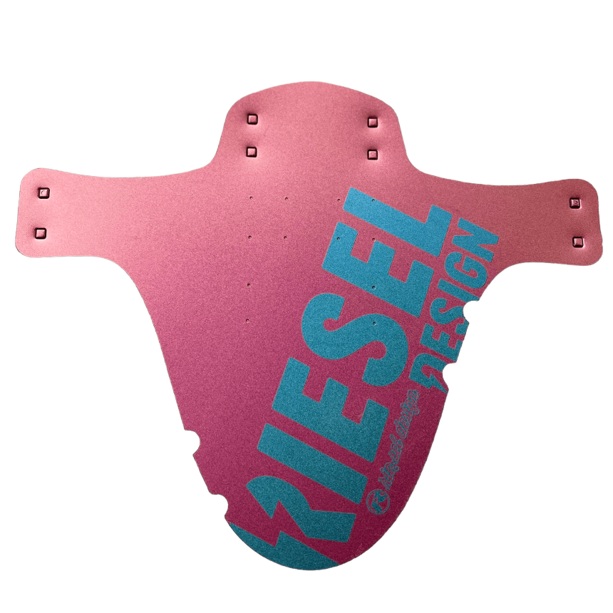 Mudguard MTB schlamm:PE - Design flipflop red-gold